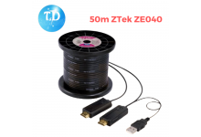 Cáp HDMI 50m ZTek ZE040 sợi quang FullHD chuẩn 1.4v hỗ trợ 4K*2K - Hãng phân phối