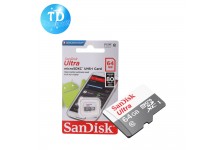 Thẻ nhớ Micro SD 64GB Sandisk Ultra SDSQUNR-064G-GN3MN 100Mb/s - Hàng chính hãng FPT phân phối