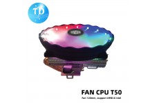 Tản nhiệt CPU VSP Cooler T50 LED (Tản Topdown 4U, Fan 9cm) - Hàng chính hãng VSP phân phối