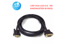 Cáp VGA LCD 3+6 - 3M KINGMASTER (KV602) - Hãng phân phối