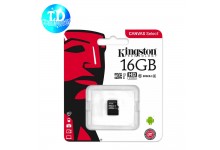 Thẻ Nhớ Kingston 16GB MicroSDHC Canvas Select 80R CL10 UHS-I Single Pack