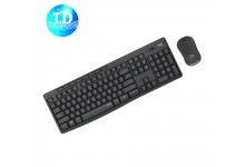 Bộ bàn phím + chuột không dây Logitech MK295 màu đen (USB/SilentTouch)