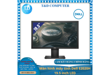 Màn hình Dell E2020H (19.5 inch/HD/TN/60Hz/5ms/250 nits/DP+VGA) - Hàng Chính Hãng